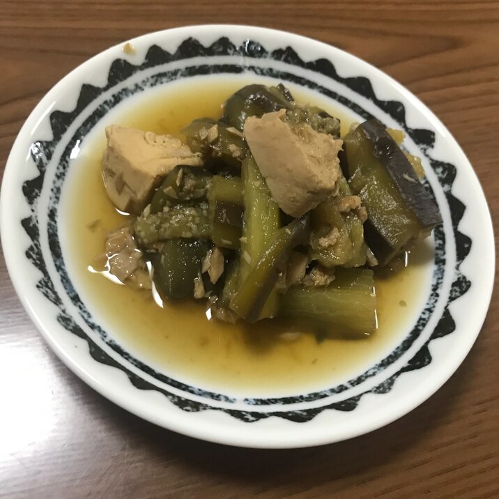 常備菜！ナスとツナのさっと煮